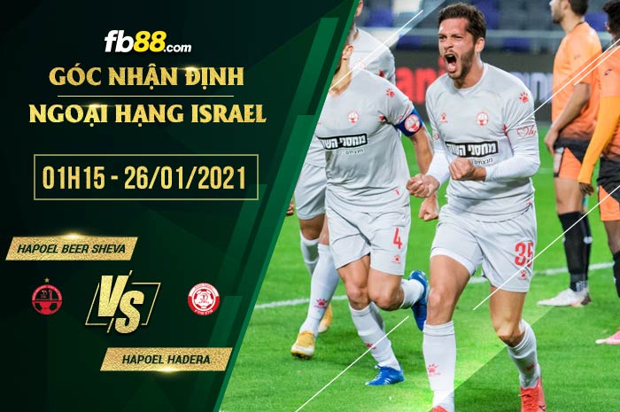 fb88-soi kèo Hapoel Beer Sheva vs Hapoel Hadera