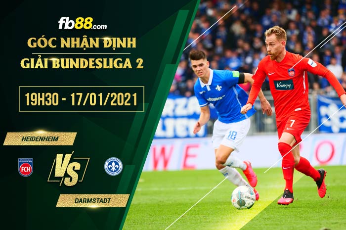fb88-soi kèo Heidenheim vs Darmstadt
