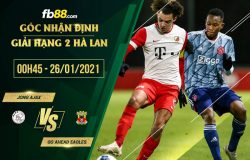 fb88-soi kèo Jong Ajax vs Go Ahead Eagles