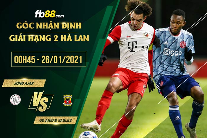 fb88-soi kèo Jong Ajax vs Go Ahead Eagles