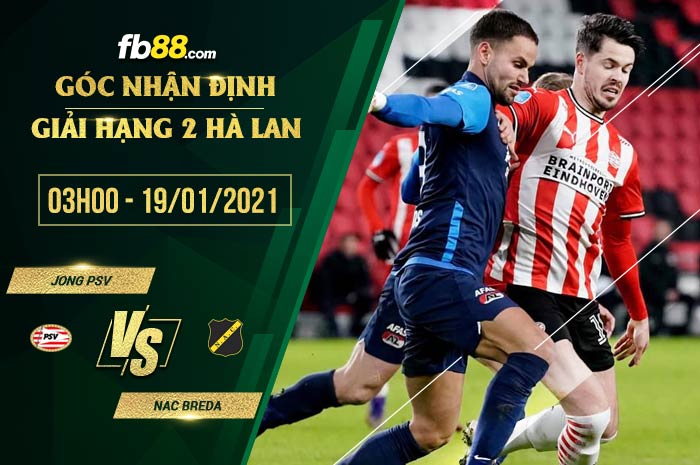 fb88-soi kèo Jong PSV vs NAC Breda