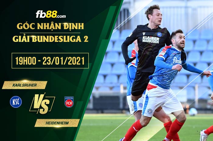 fb88-soi kèo Karlsruher vs Heidenheim