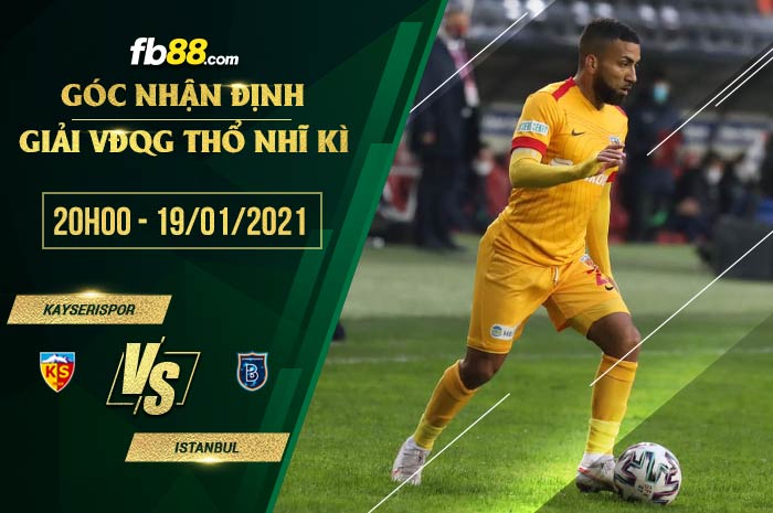 fb88-soi kèo Kayserispor vs Istanbul Basaksehir