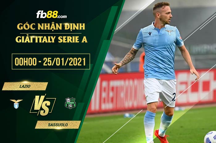 fb88-soi kèo Lazio vs Sassuolo