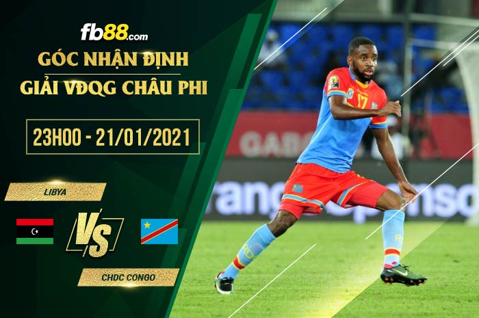 fb88-soi kèo Libya vs CH Congo