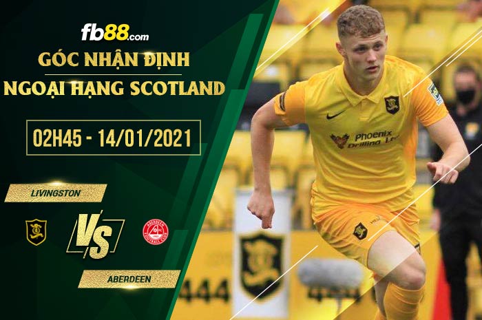 fb88-soi kèo Livingston F.C. vs Aberdeen