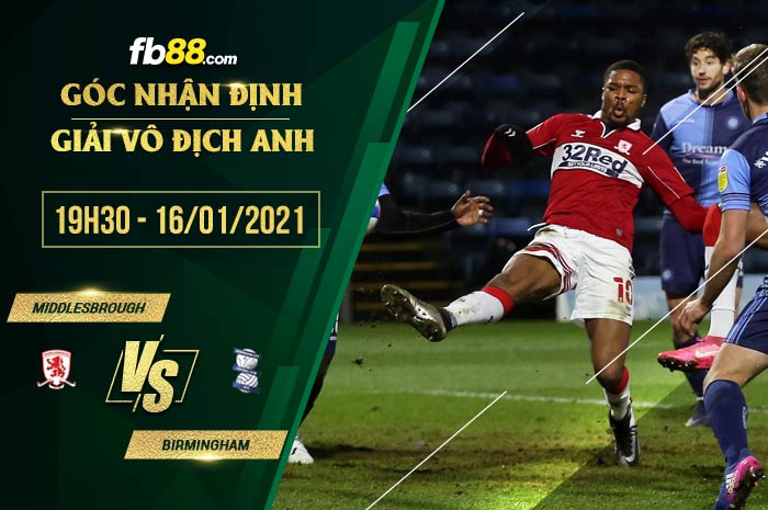 fb88-soi kèo Middlesbrough vs Birmingham