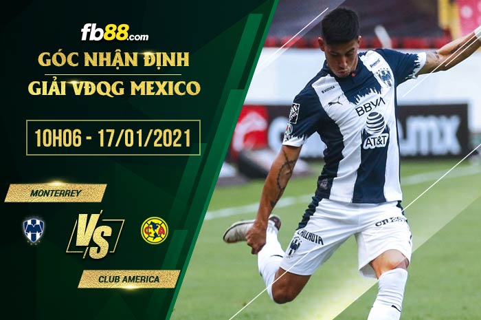 fb88-soi kèo Monterrey vs Club America