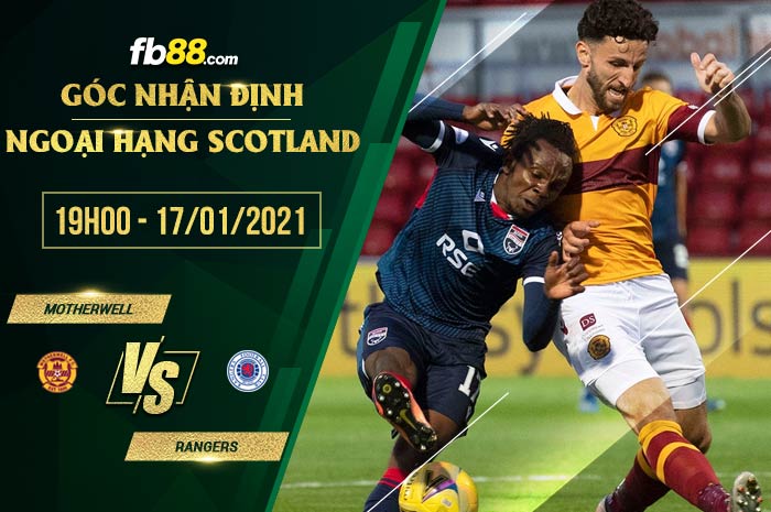 fb88-soi kèo Motherwell FC vs Glasgow Rangers