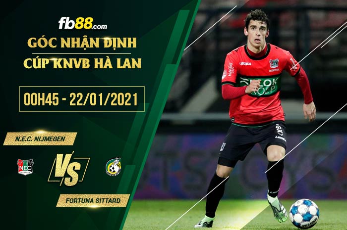 fb88-soi kèo N.E.C. Nijmegen vs Fortuna Sittard