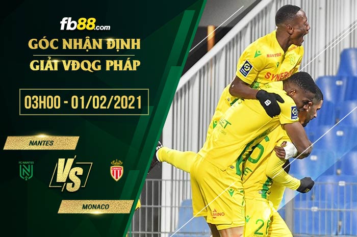 fb88-soi kèo Nantes vs Monaco