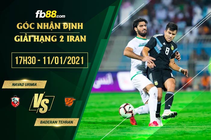 fb88-soi kèo Navad Urmia vs Baderan Tehran