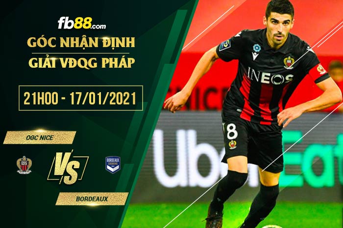 fb88-soi kèo OGC Nice vs Bordeaux