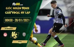 fb88-nhận định kèo bóng đá Olympiakos vs PAOK