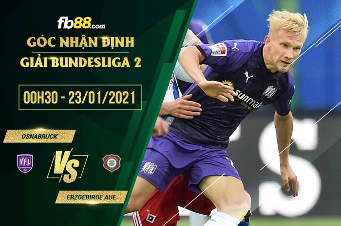 Nhận định soi kèo Osnabruck vs Aue 0h30 ngày 23/01/2021