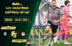 fb88-soi kèo PAOK Saloniki vs Olympiakos