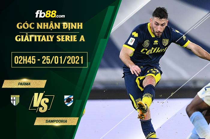 fb88-soi kèo Parma vs Sampdoria