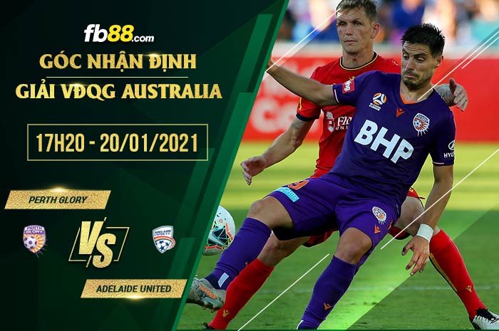 fb88-soi kèo Perth Glory FC vs Adelaide United