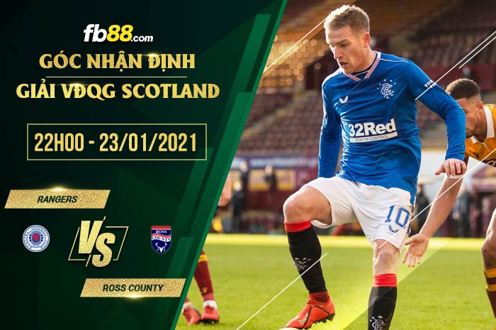 fb88-soi kèo Rangers vs Ross County