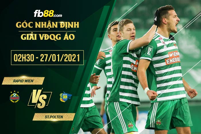 fb88-soi kèo Rapid Wien vs St.Polten
