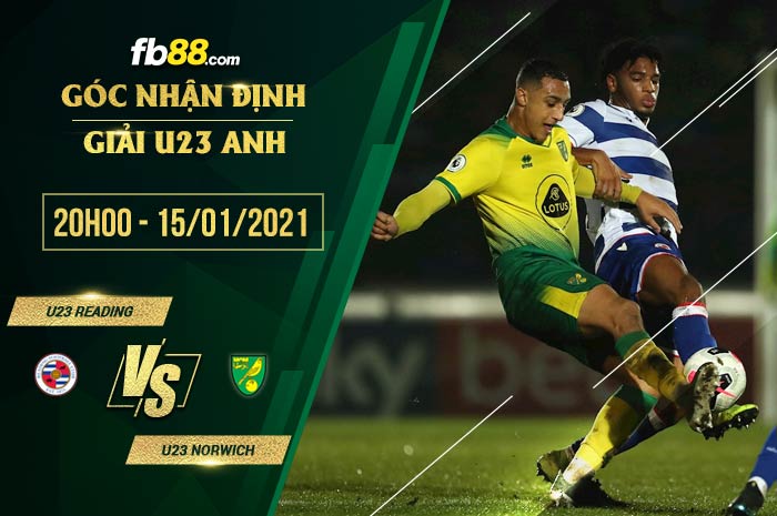 fb88-soi kèo Reading U23 vs Norwich City