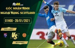 fb88-soi kèo Ross County vs Motherwell