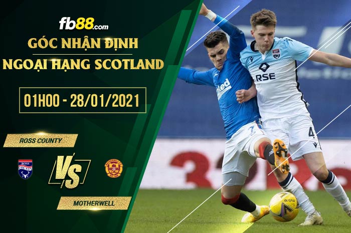 fb88-soi kèo Ross County vs Motherwell