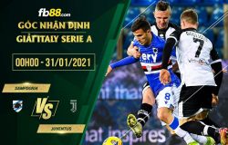 fb88-soi kèo Sampdoria vs Juventus