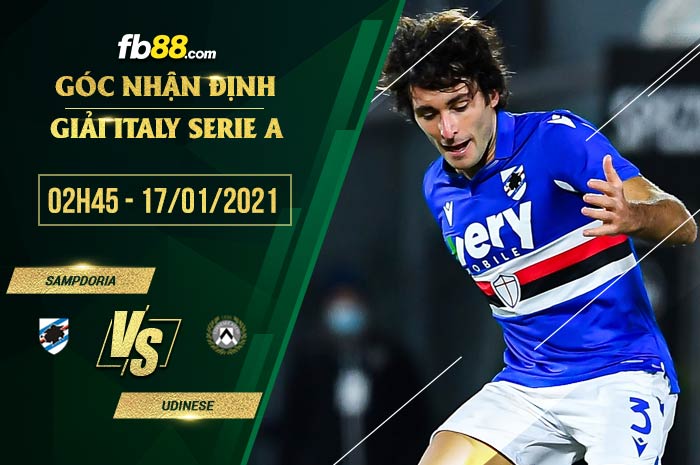 fb88-soi kèo Sampdoria vs Udinese