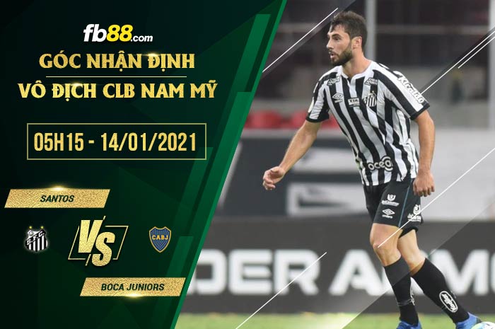 fb88-soi kèo Santos vs Boca Juniors