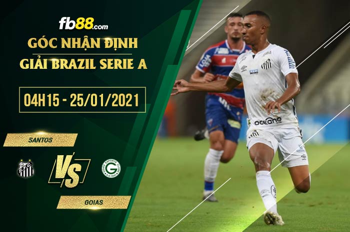 fb88-soi kèo Santos vs Goias