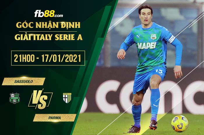 fb88-soi kèo Sassuolo vs Parma