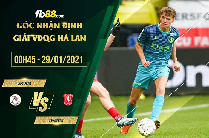fb88-soi kèo Sparta Rotterdam vs Twente