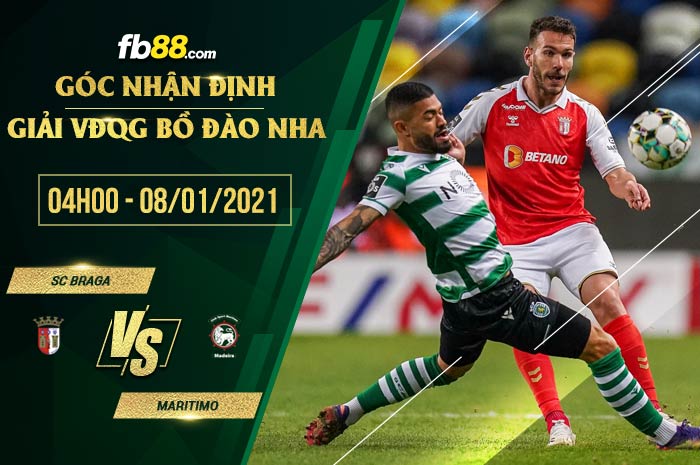fb88-soi kèo Sporting Braga vs Maritimo