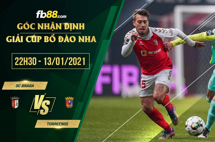 fb88-nhận định kèo bóng đá Sporting Braga vs Torreense