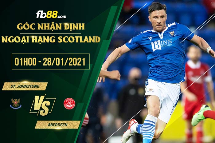 fb88-soi kèo St. Johnstone vs Aberdeen