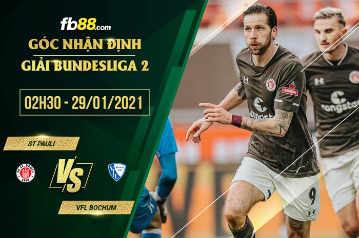 fb88-soi kèo St. Pauli vs Bochum