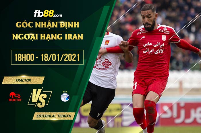 fb88-soi kèo Tractor vs Esteghlal Tehran