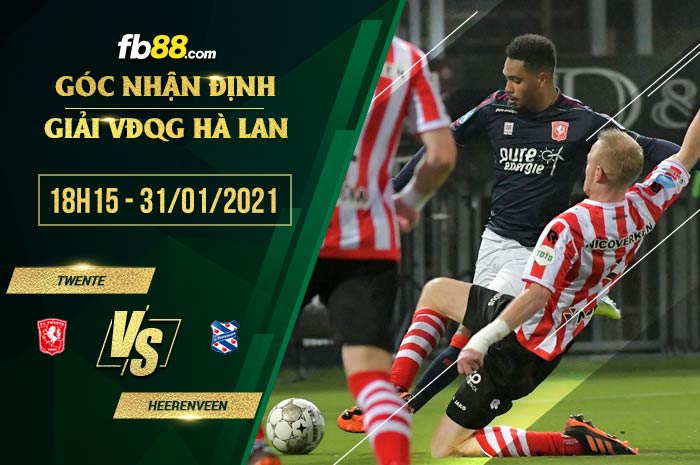 fb88-soi kèo Twente vs Heerenveen