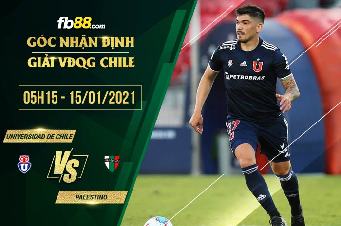 fb88-soi kèo Universidad de Chile vs Palestino