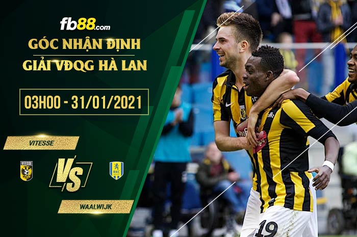 fb88-soi kèo Vitesse Arnhem vs Waalwijk