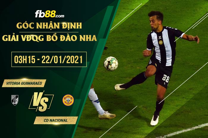 fb88-soi kèo Vitoria Guimaraes vs Nacional