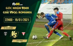 fb88-soi kèo Voluntari vs UTA Arad