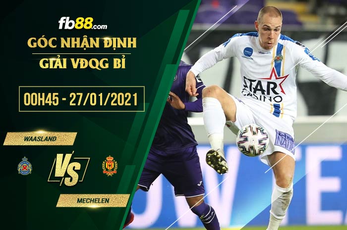 fb88-soi kèo Waasland vs Mechelen