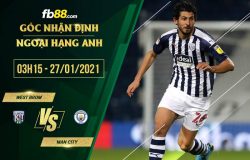 fb88-soi kèo West Brom vs Man City