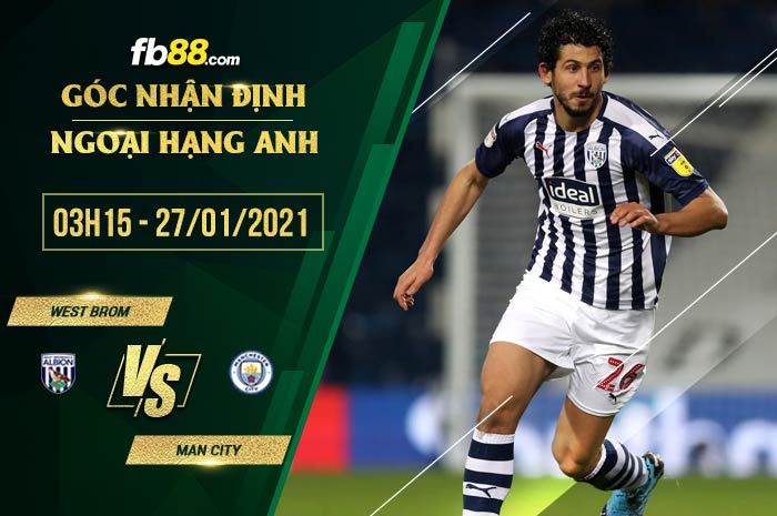 fb88-soi kèo West Brom vs Man City
