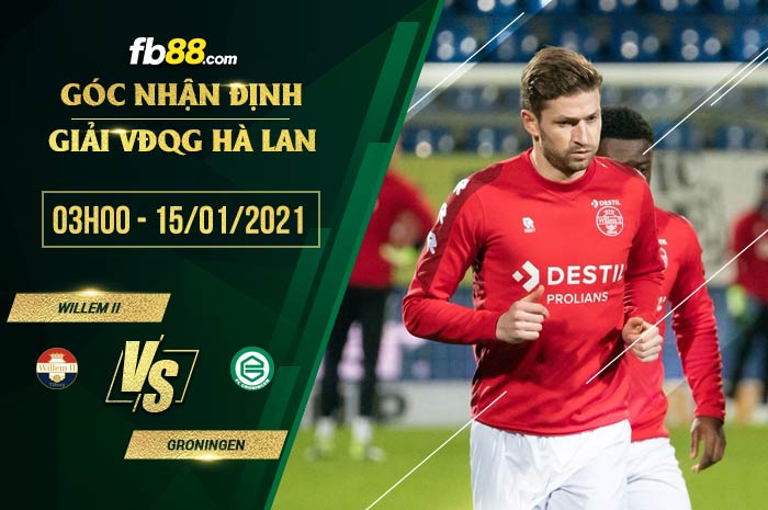 fb88-soi kèo Willem II vs FC Groningen