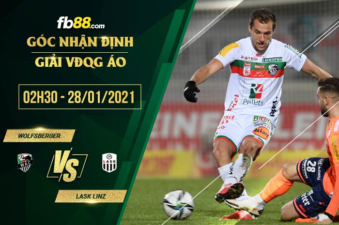 fb88-soi kèo Wolfsberger vs LASK Linz