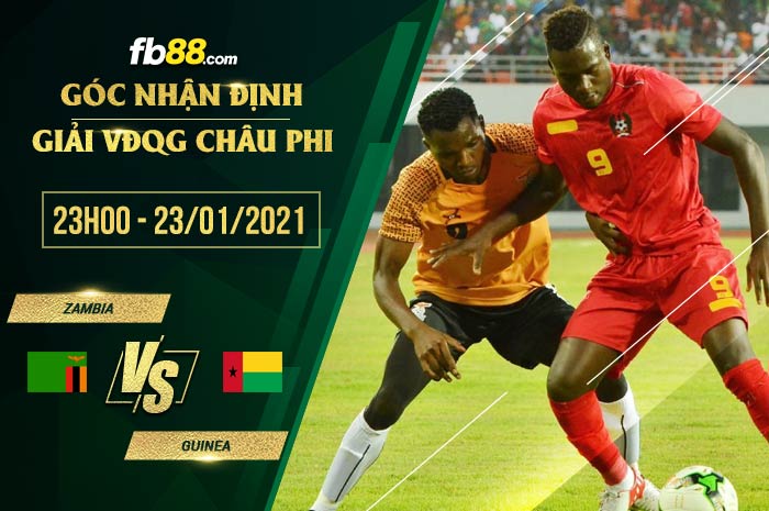 fb88-soi kèo Zambia vs Guinea