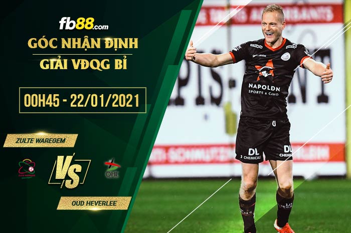 fb88-soi kèo Zulte Waregem vs Oud Heverlee Leuven